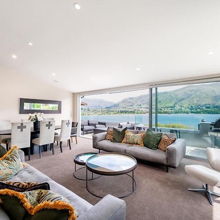 Luxury Lakeview Vista Apartment Wanaka Bagian luar foto