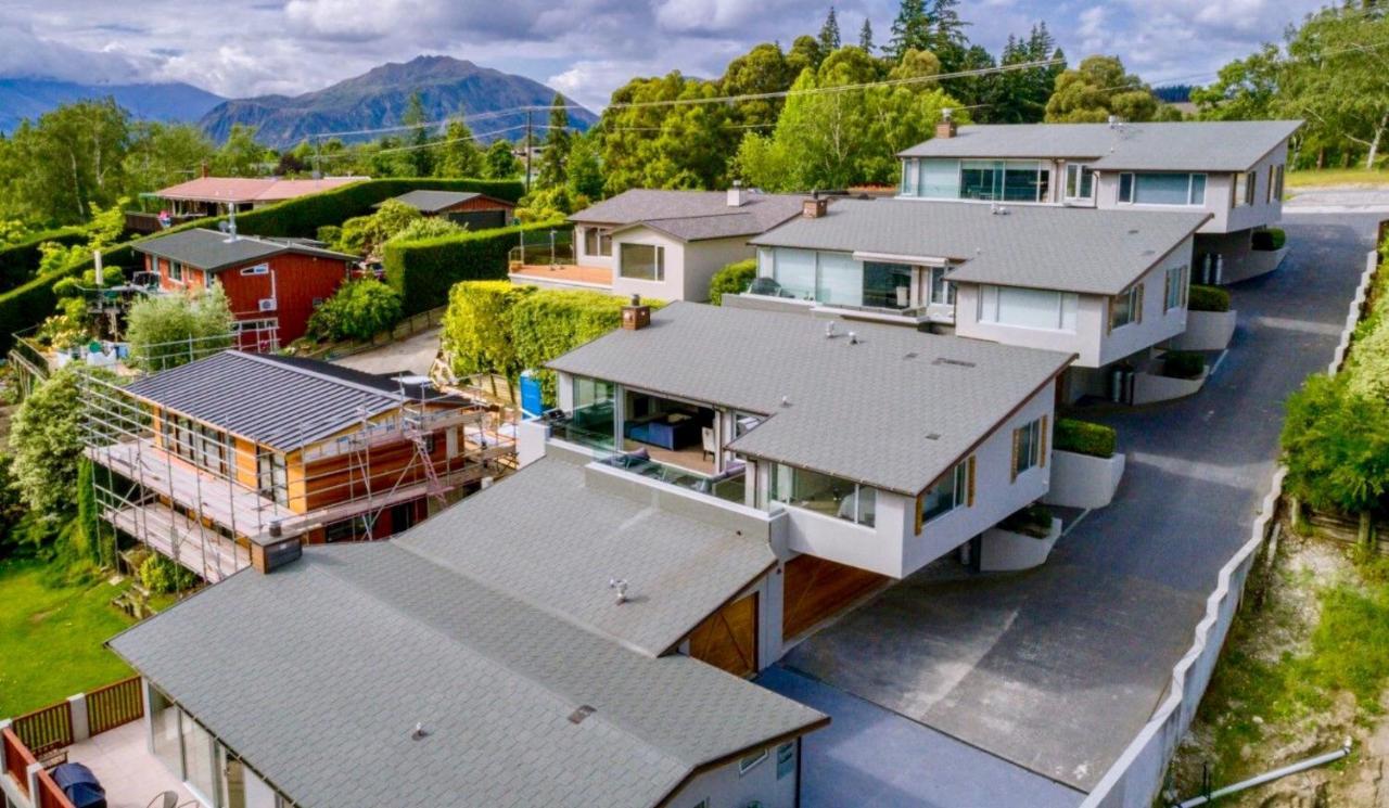 Luxury Lakeview Vista Apartment Wanaka Bagian luar foto